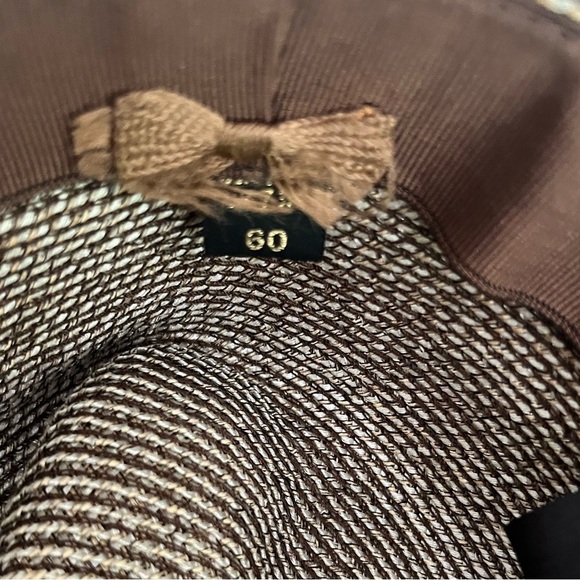 Borsalino Doria Raffia Hat Size 7.5 - Picture 6 of 10